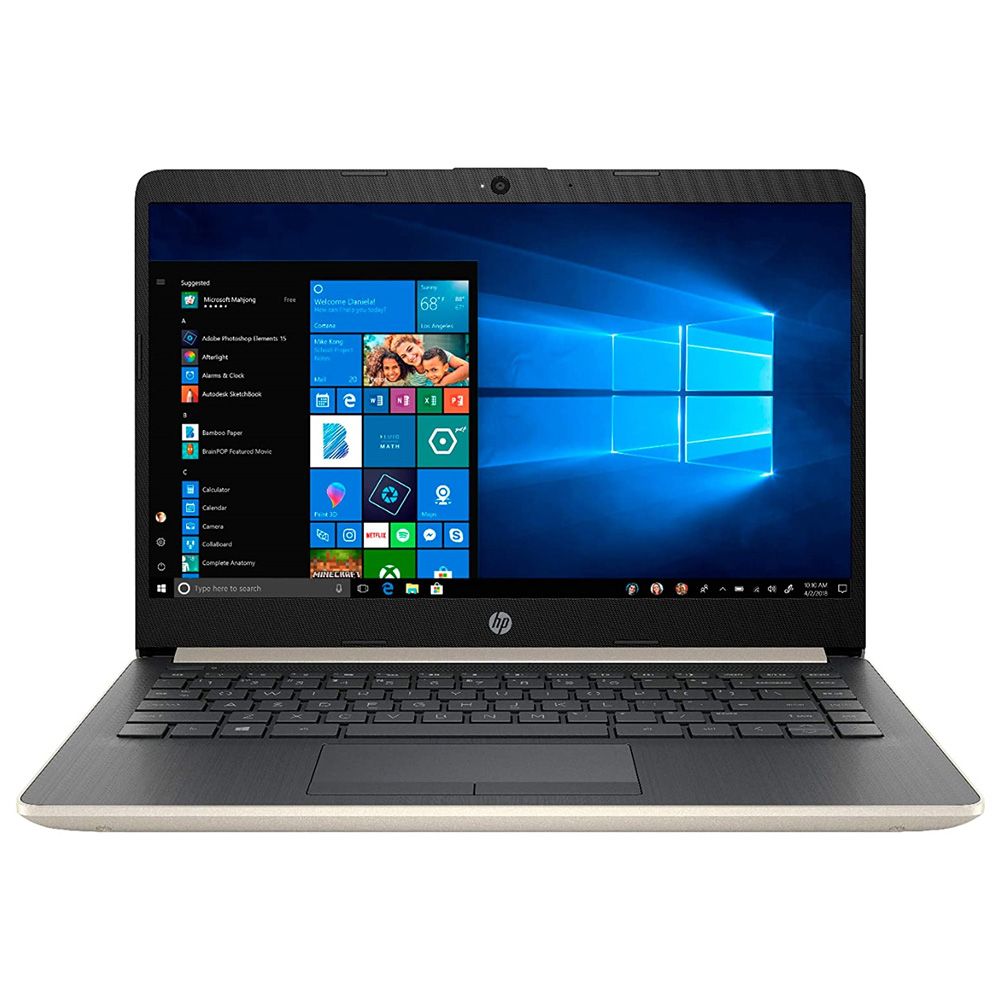 HP 10th Generation Laptop 14 DQ1040WM, i5-1035G7, 8GB, 256GB SSD, 14 Inches, Windows 10