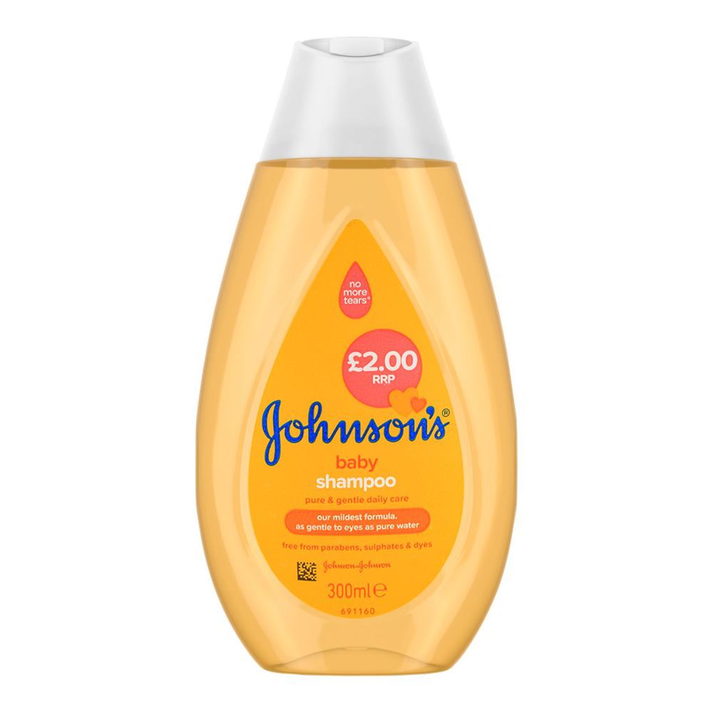 Johnson's Pure & Gentle Daily Care Baby Shampoo, 300ml