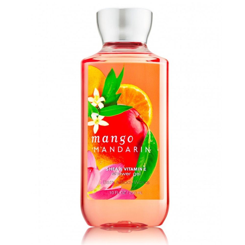 Bath & Body Works Mango Mandarin Shea & Vitamin E Shower Gel, 295ml