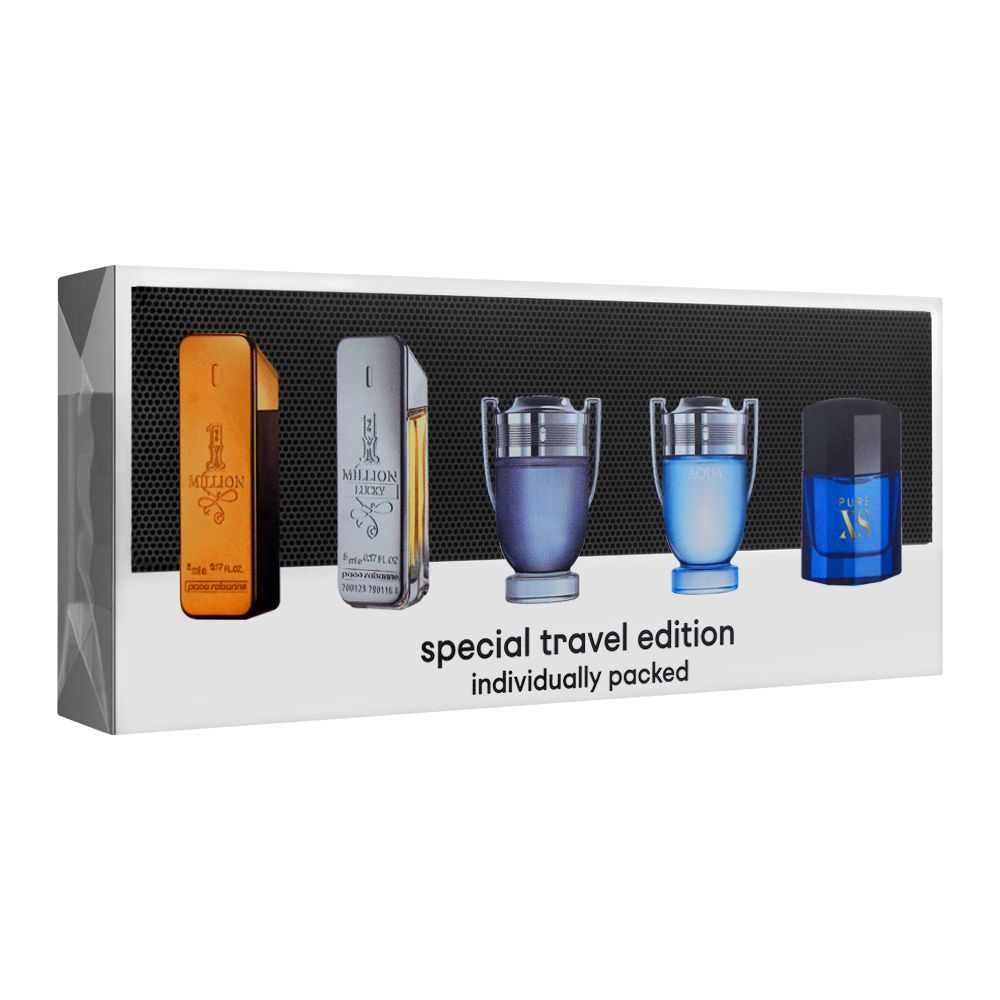 Buy Paco Rabanne Special Travel Edition For Men, Mini Perfume Set, 5 ...