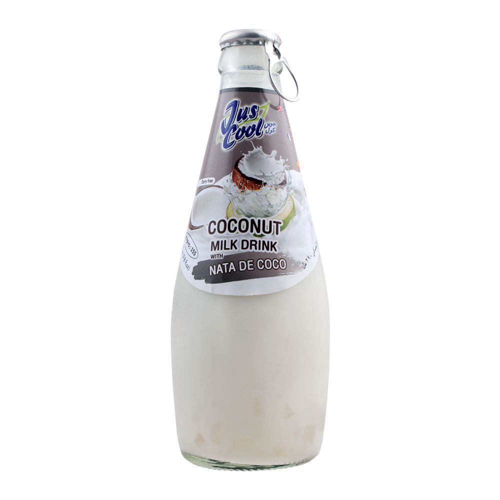 Jus Cool Coconut Milk Drink With Nata De Coco, 290ml