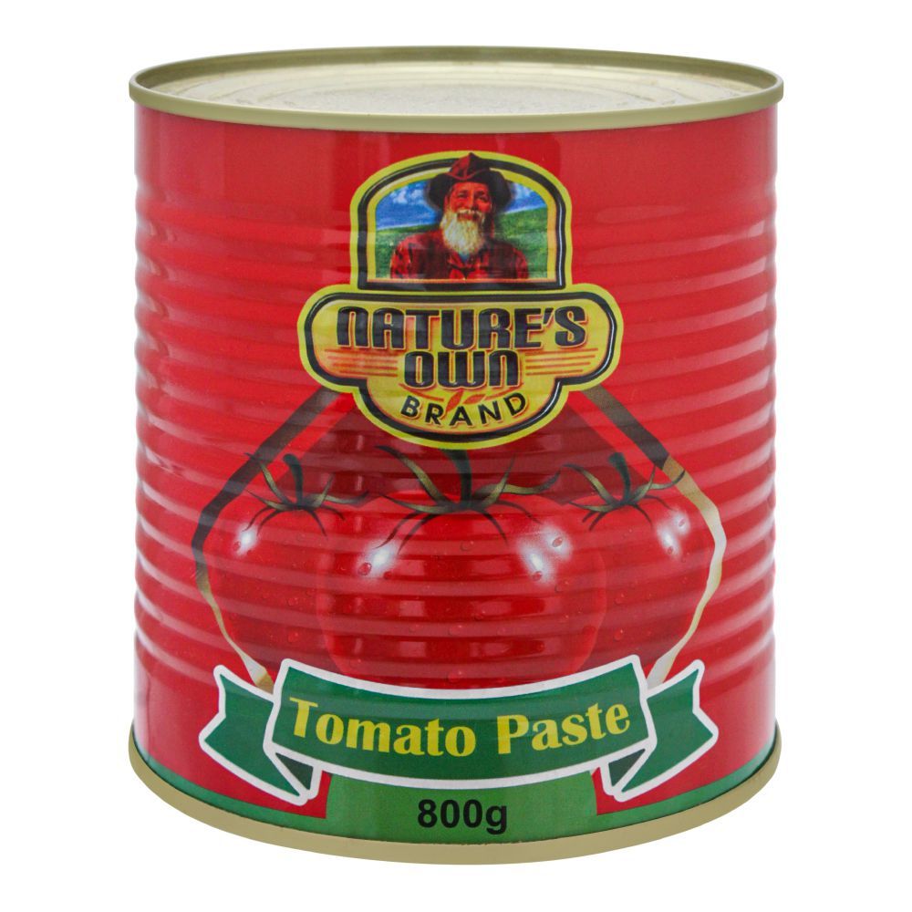 Nature's Own Tomato Paste, Tin, 800g