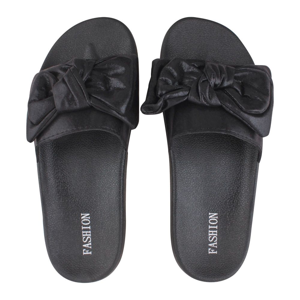 Women's Slippers, B-4, Black