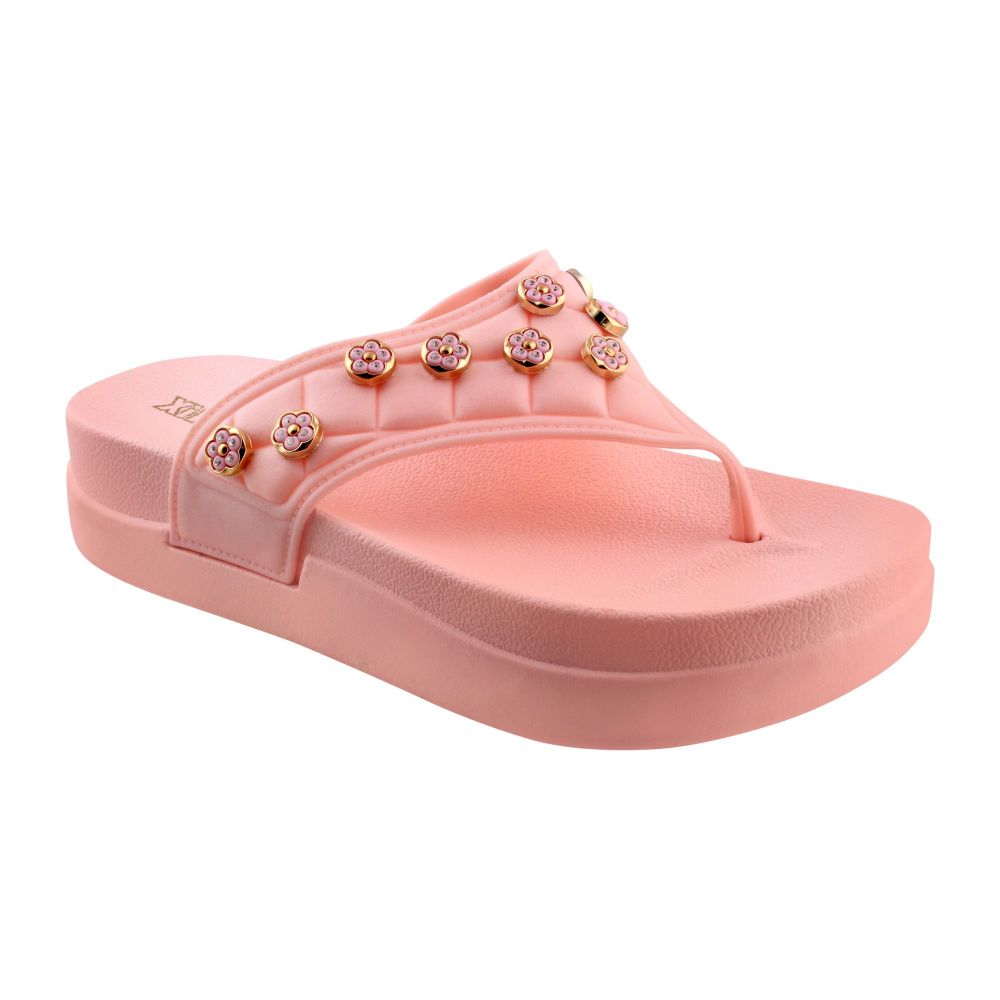 Xinbaijia Women's Slippers, B-7, Pink