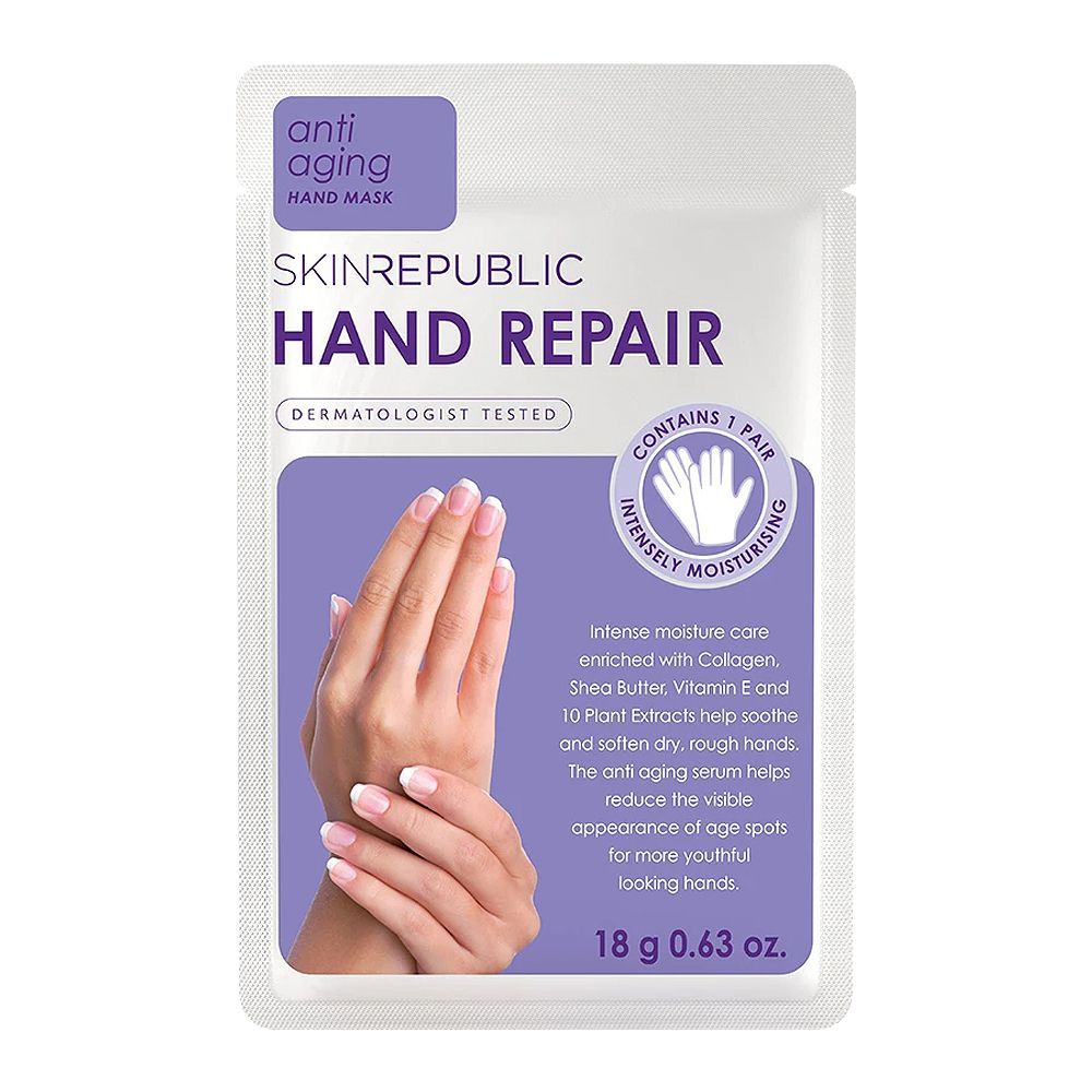 Skin Republic Hand Repair Anti-Aging Hand Mask, 18g