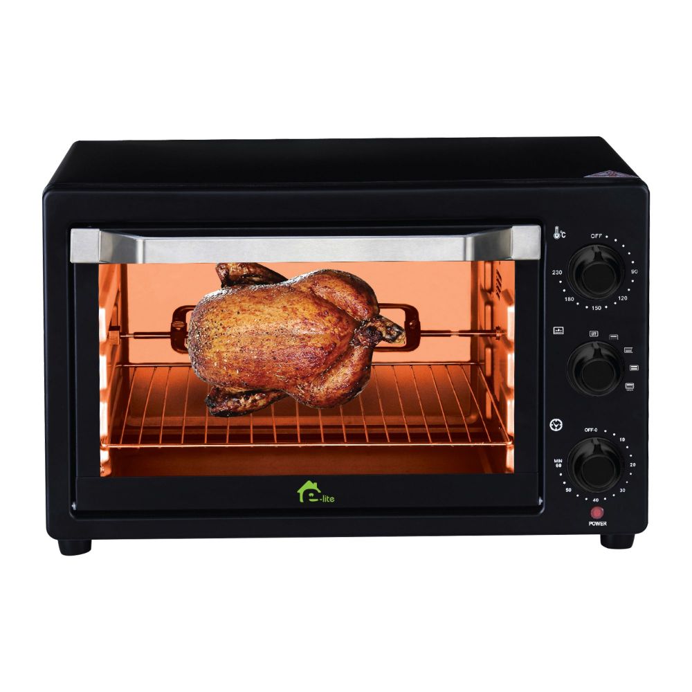 E-Lite Oven Toaster, 22 Liters, 1500W, ETO-221R