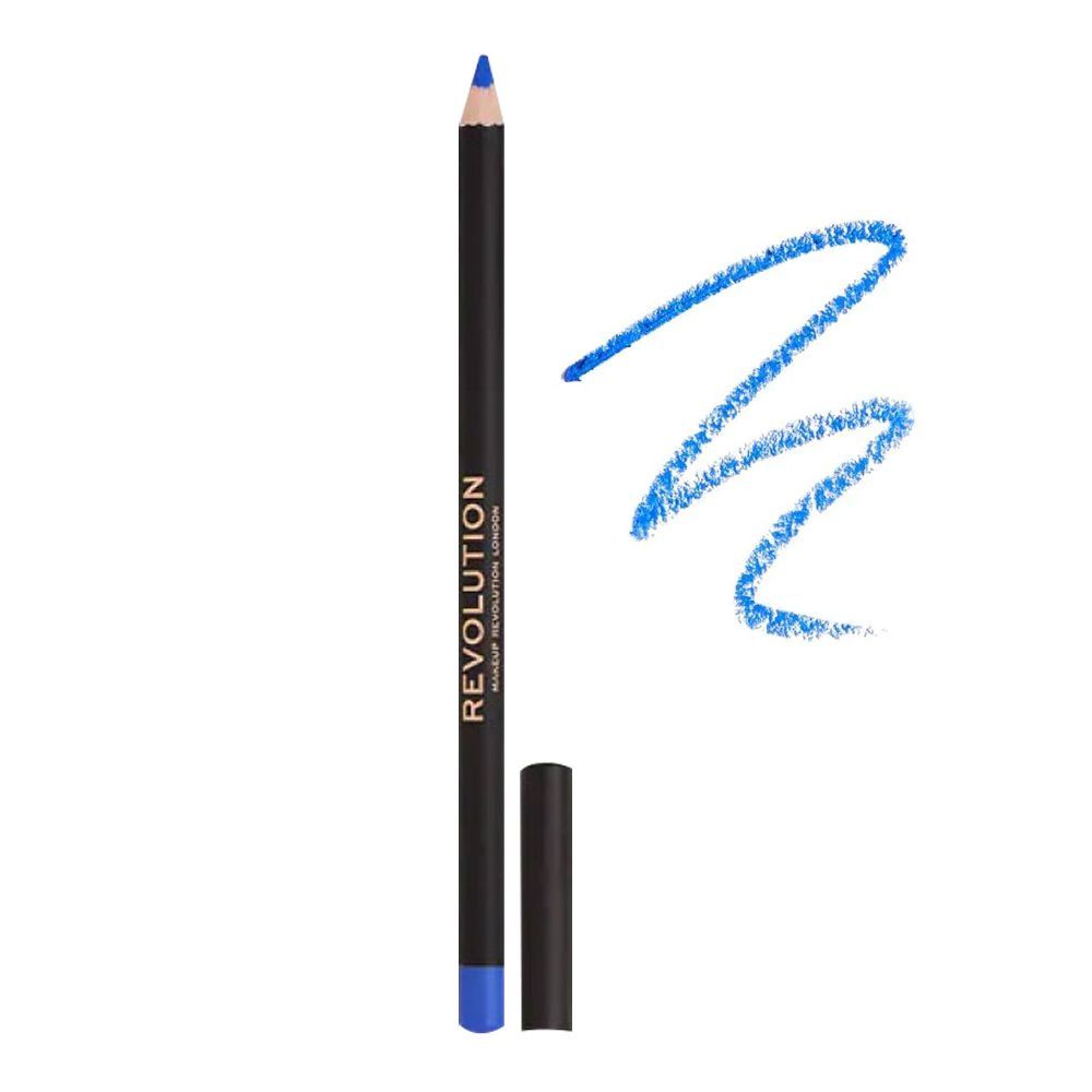 Makeup Revolution Kohl Eyeliner Pencil, Blue