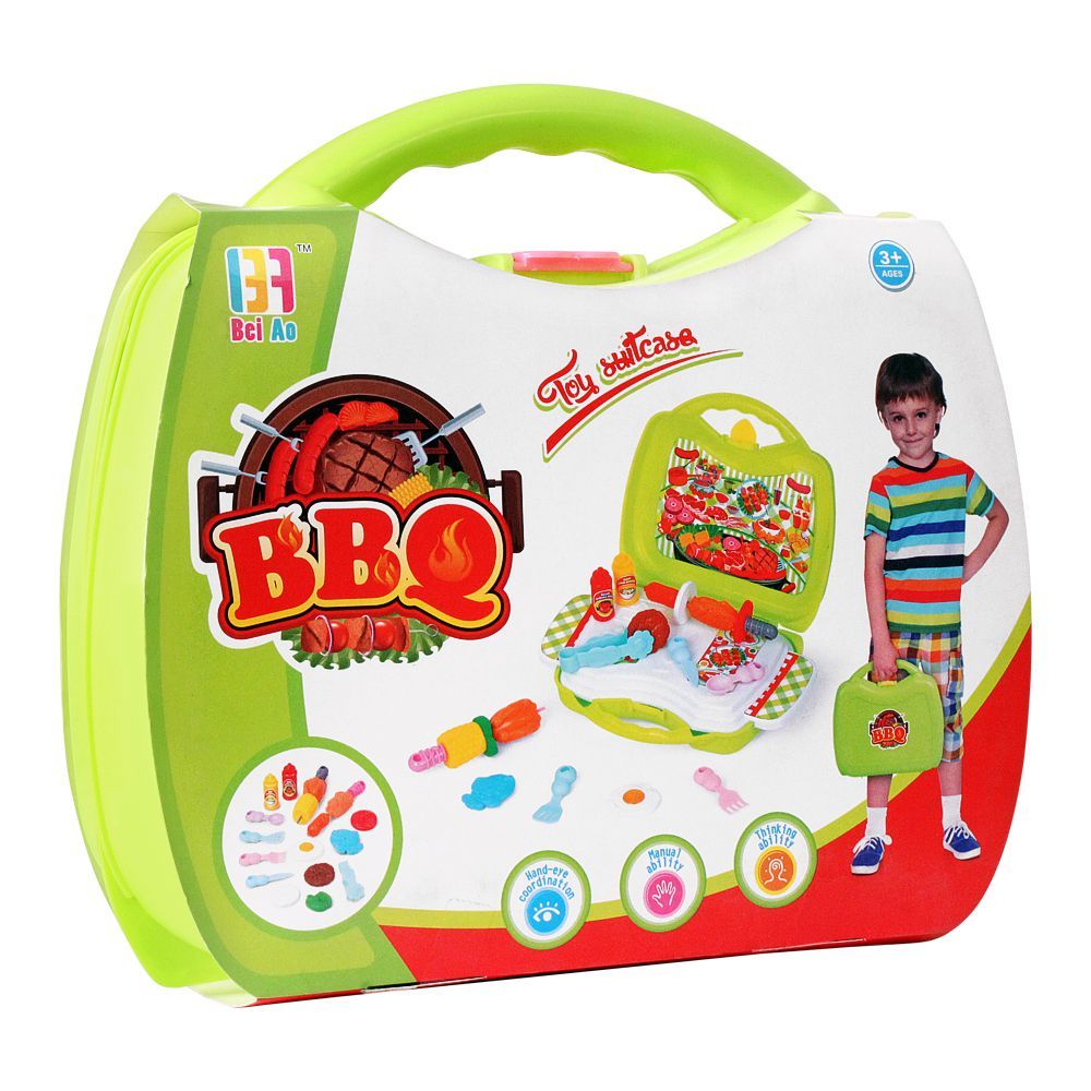 Live Long BBQ Toy Suitcase, 8004A