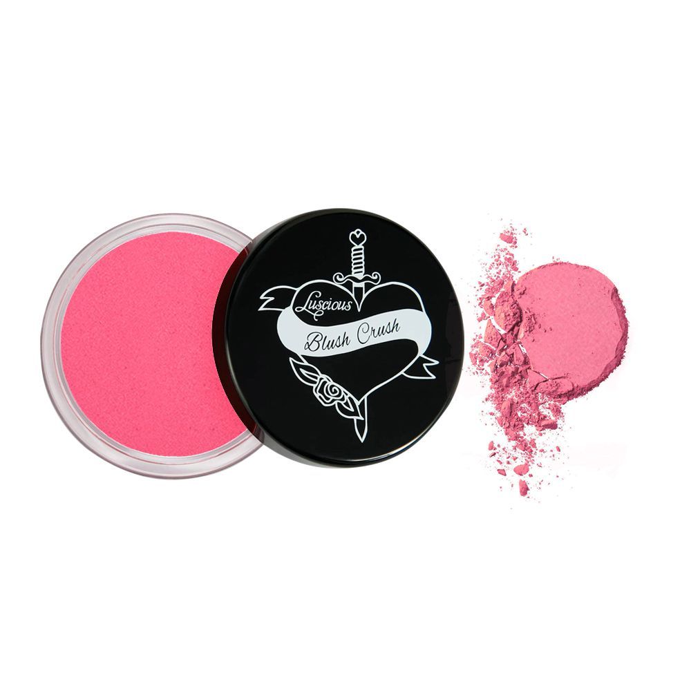 Luscious Cosmetics Blush Crush Matte Cream Lip & Cheek Tint, 04 Romance