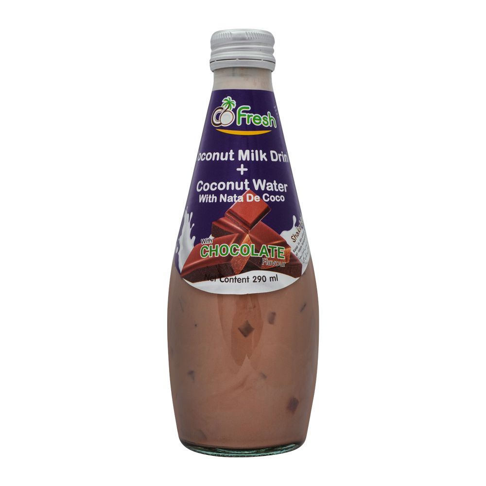 CoFresh Coconut Milk Drink, Chocolate, Bottle, 290ml