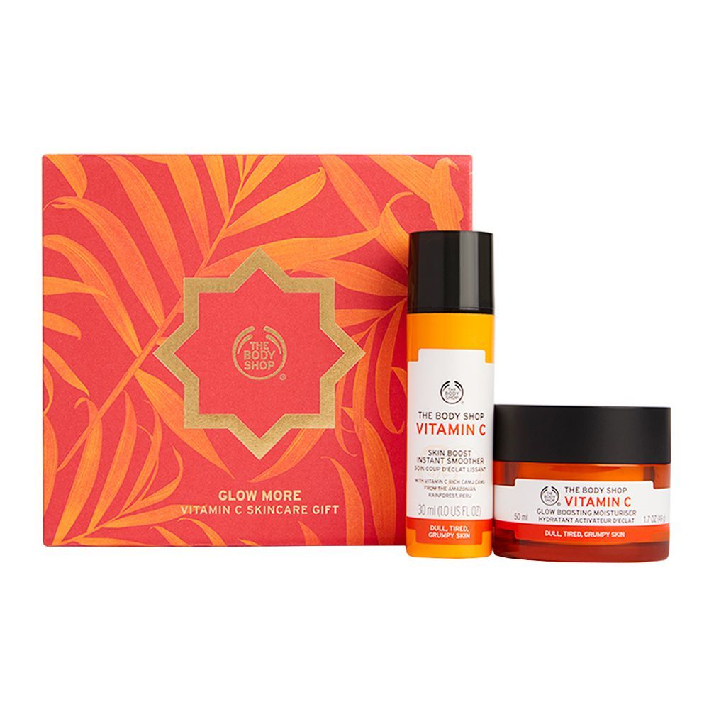 The Body Shop Glow More Vitamin C Skincare Gift Set, 91956