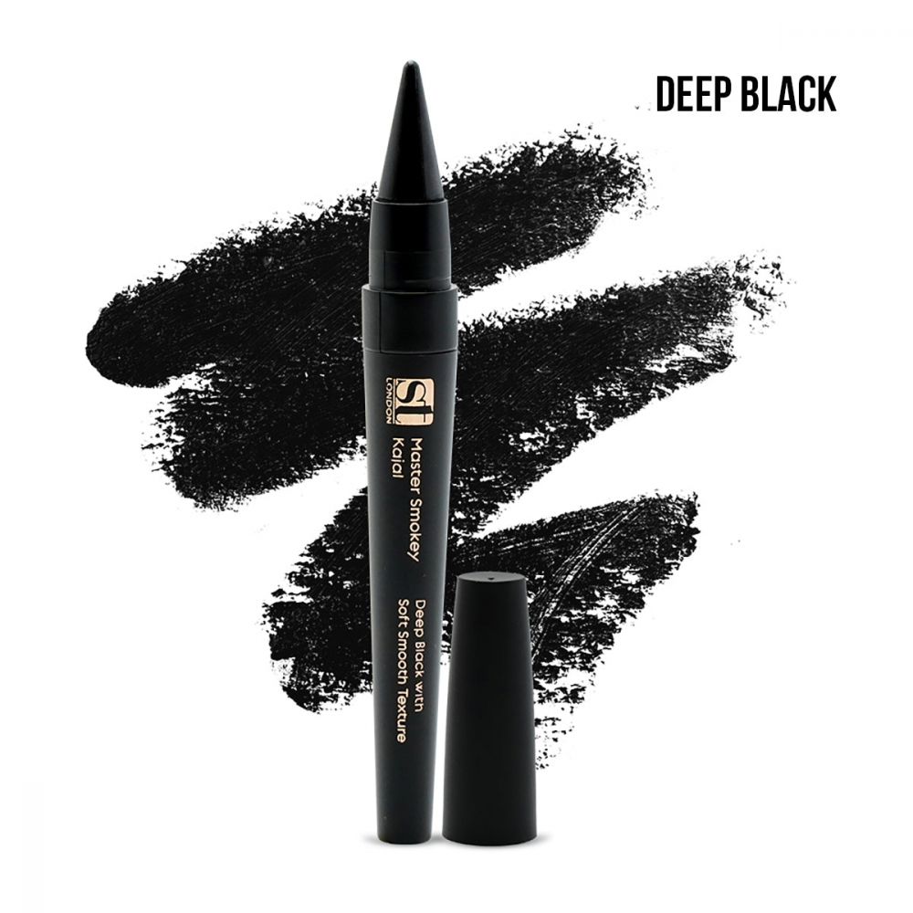 ST London Master Smokey Kajal, Deep Black