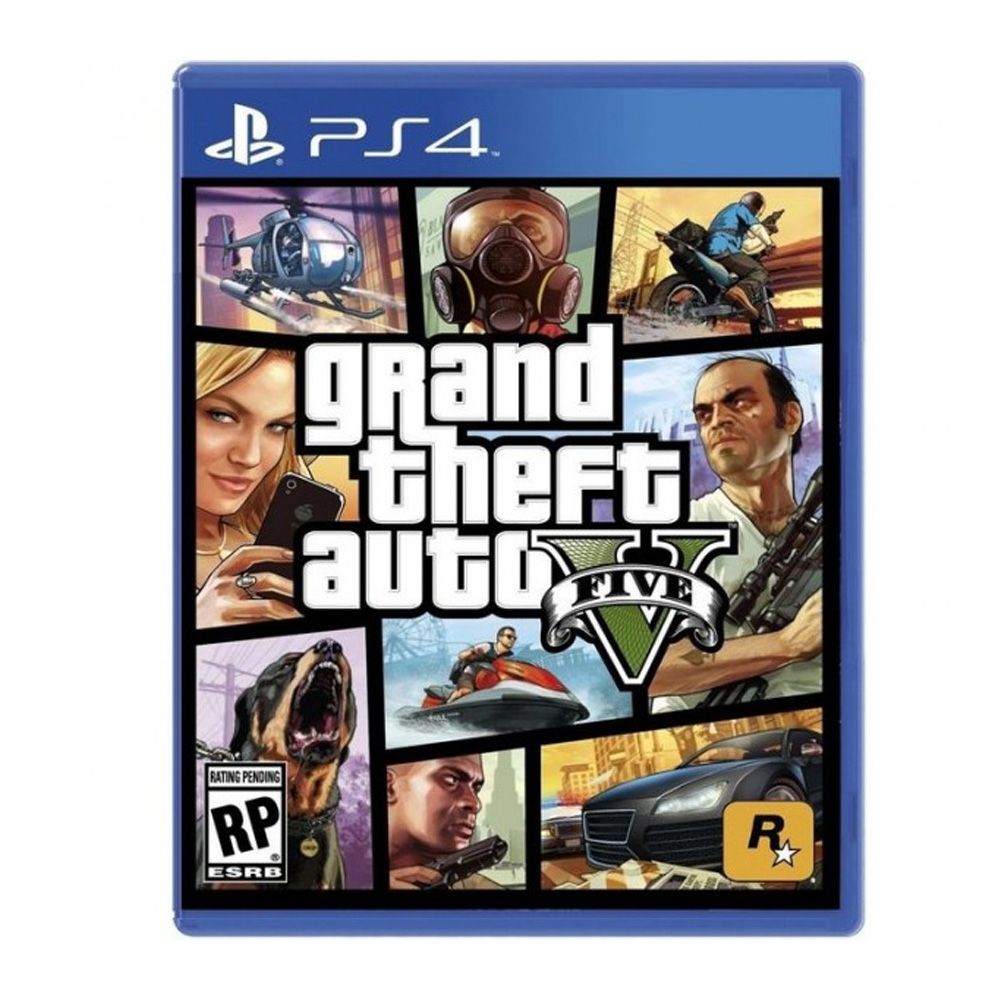PS4 Grand Theft Auto Five Game DVD