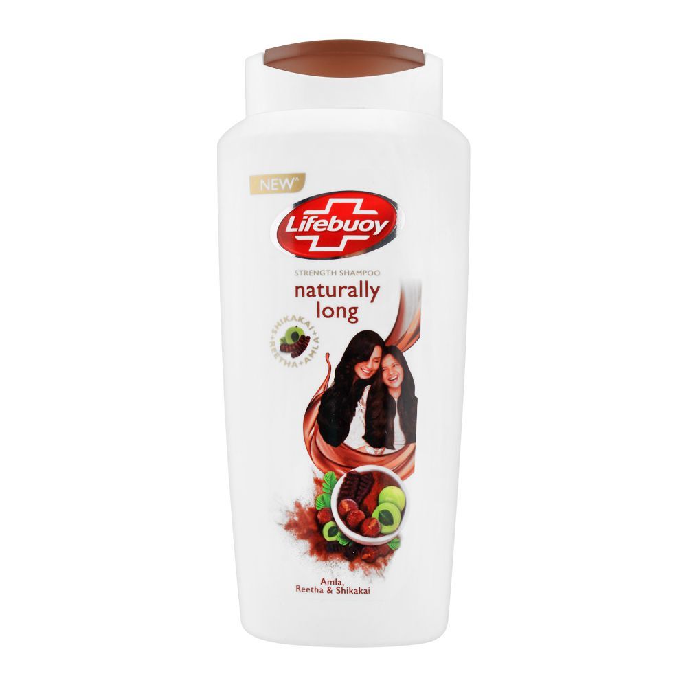 Buy Lifebuoy Naturally Long Amla Reetha Shikakai Strength Shampoo 