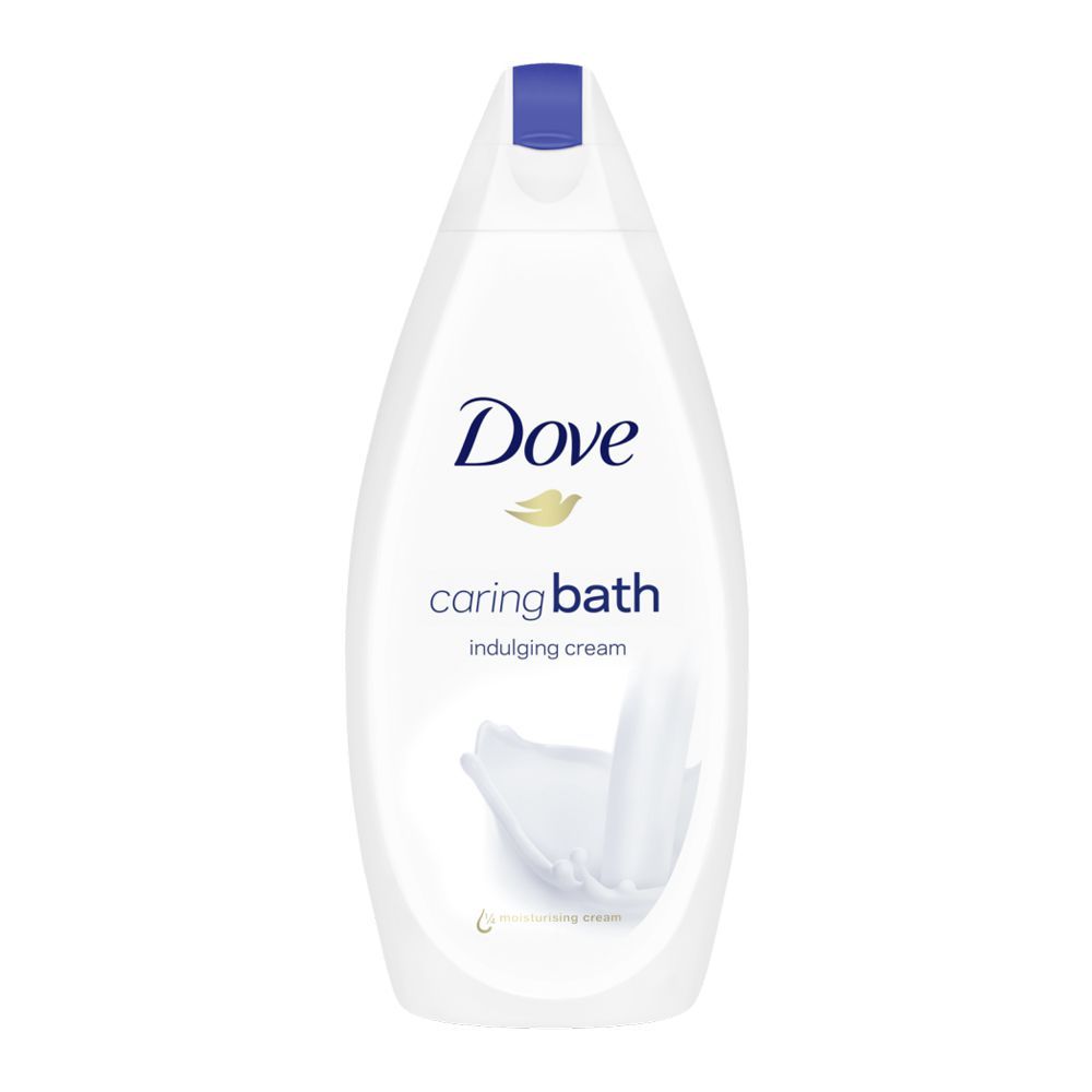 Dove Caring Bath Indulging Cream Shower Gel, 450ml