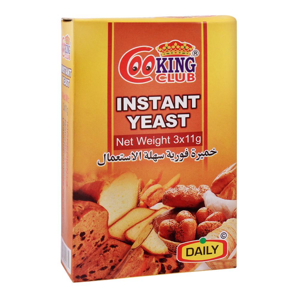 Cooking Club Instant Yeast, 33g