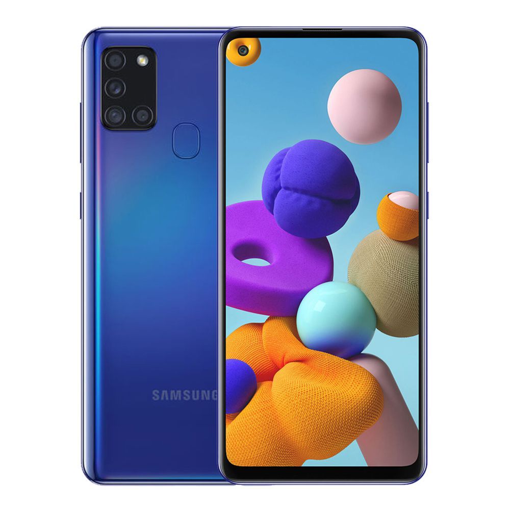 Samsung Galaxy A21S 4GB/64GB Smartphone, Blue, SM-A217F
