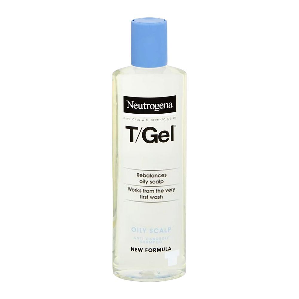 Neutrogena T/Gel Oily Scalp Anti-Dandruff Melon & Jasmine Shampoo, 250ml