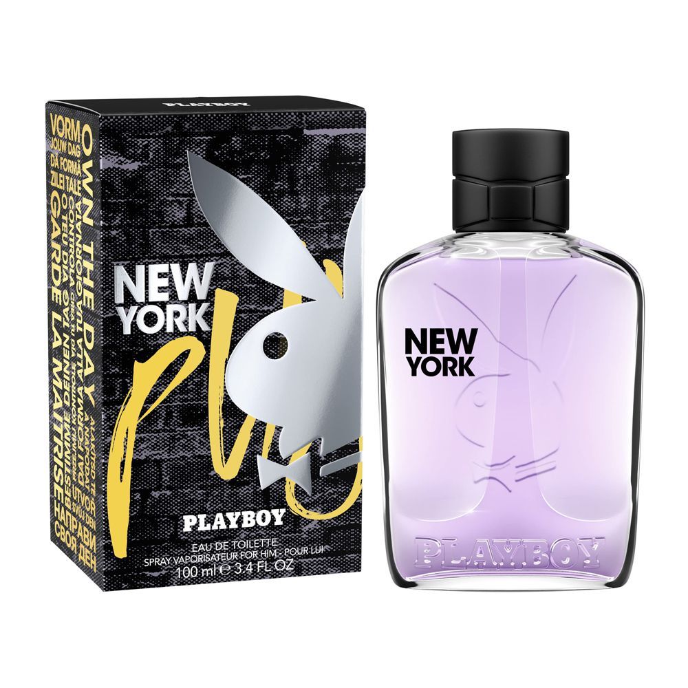 Playboy New York Eau De Toilette, Fragrance For Men, 100ml