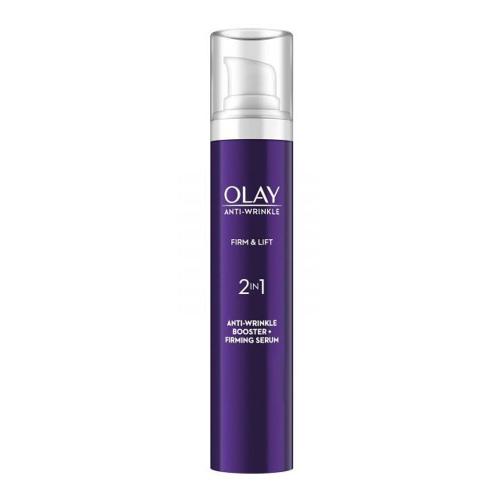 Olay 2-In-1 Firm & Lift Anti-Wrinkle Booster + Firming Serum, 50ml