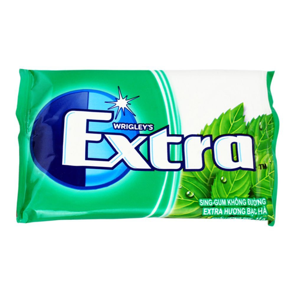 Wrigley's Extra Mint Gum, Strip, 8 Tabs, 11g
