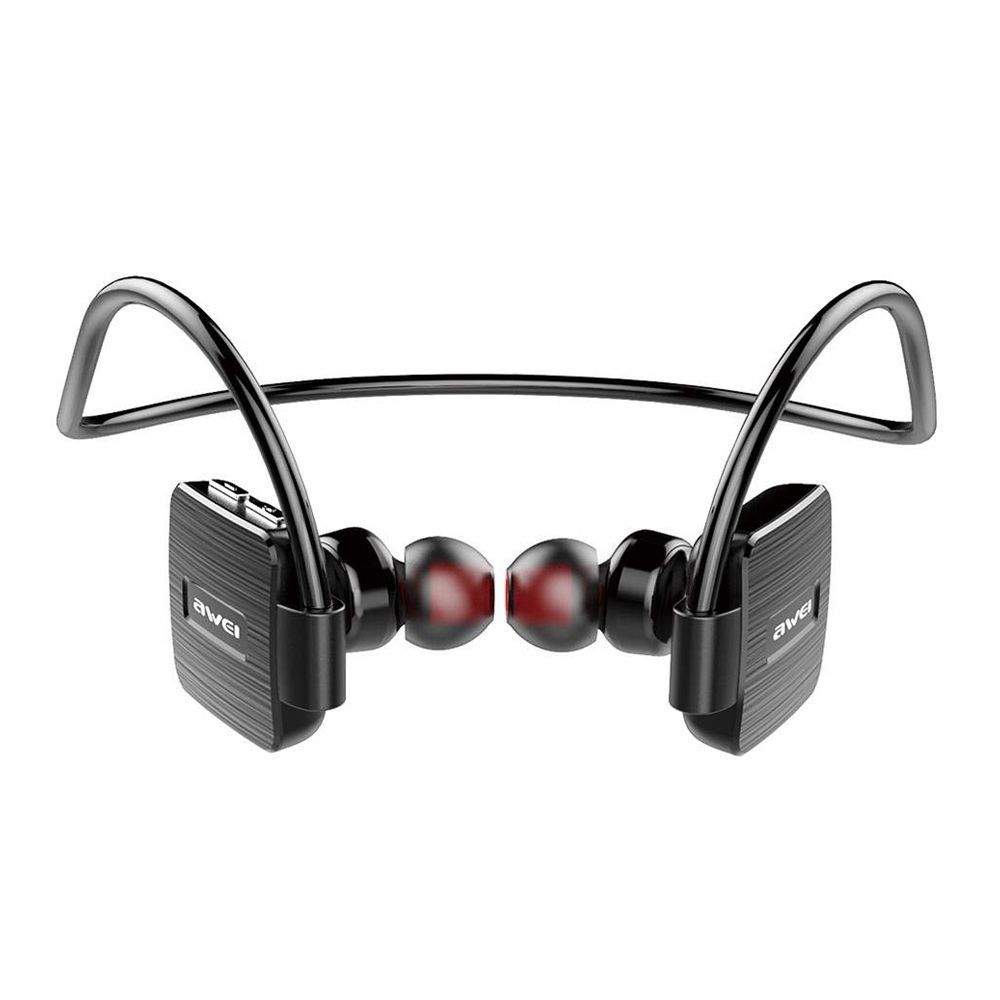 Awei Wireless Smart Sports Bluetooth Headset, Black, A848BL