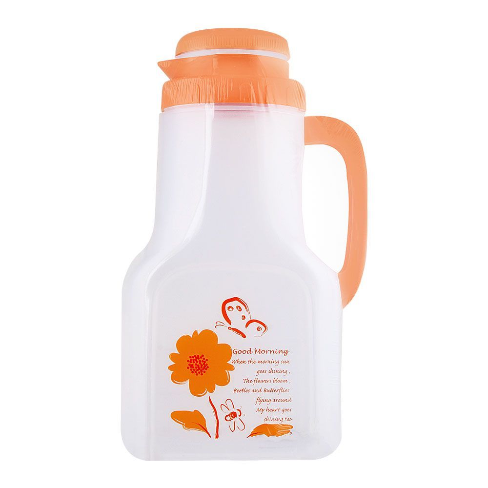 Lion Star Saloon Water Bottle, Orange, 2 Liters, DS-1