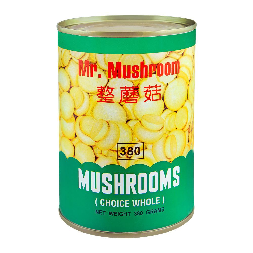 Mr. Mushroom Whole Mushrooms, 380g