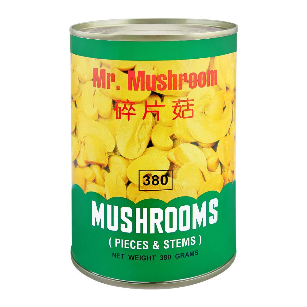 Mr. Mushroom Pieces & Stems Mushrooms, 380g