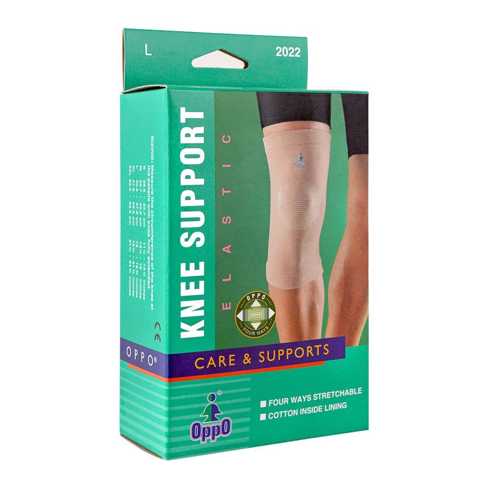 Oppo Medical Elastic Knee Support, Large, 2022