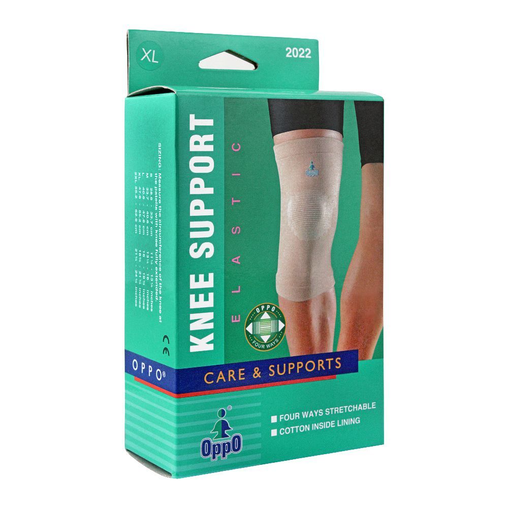 Oppo Medical Elastic Knee Support, XL, 2022