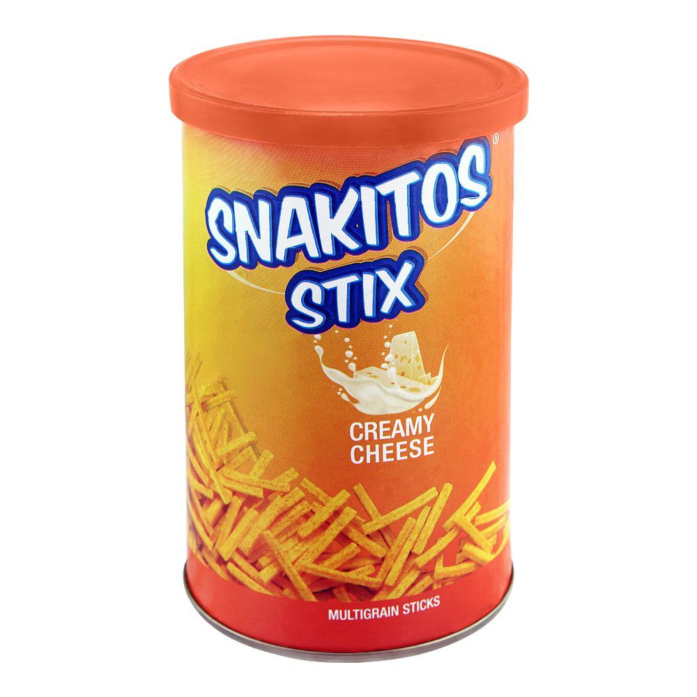 Snakitos Stix Multigrain Potato Sticks, Creamy Cheese, 45g