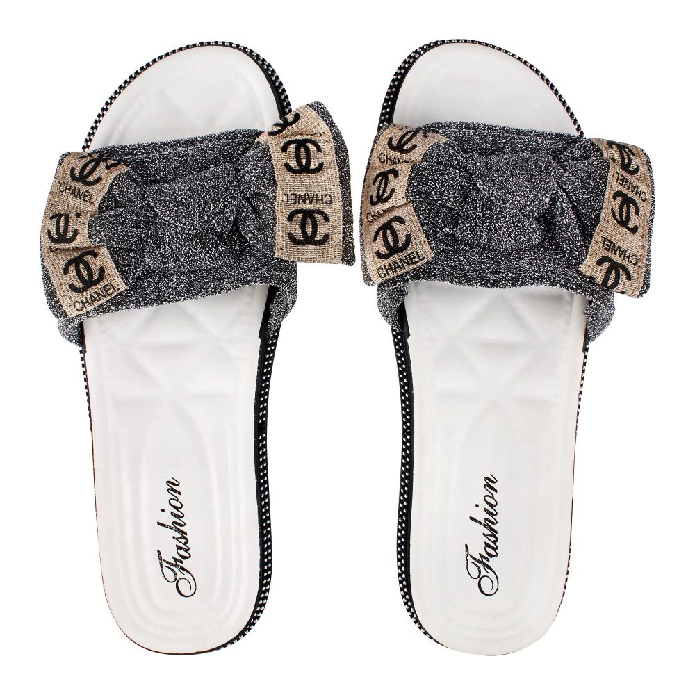 Women's Slippers, G-2, Silver