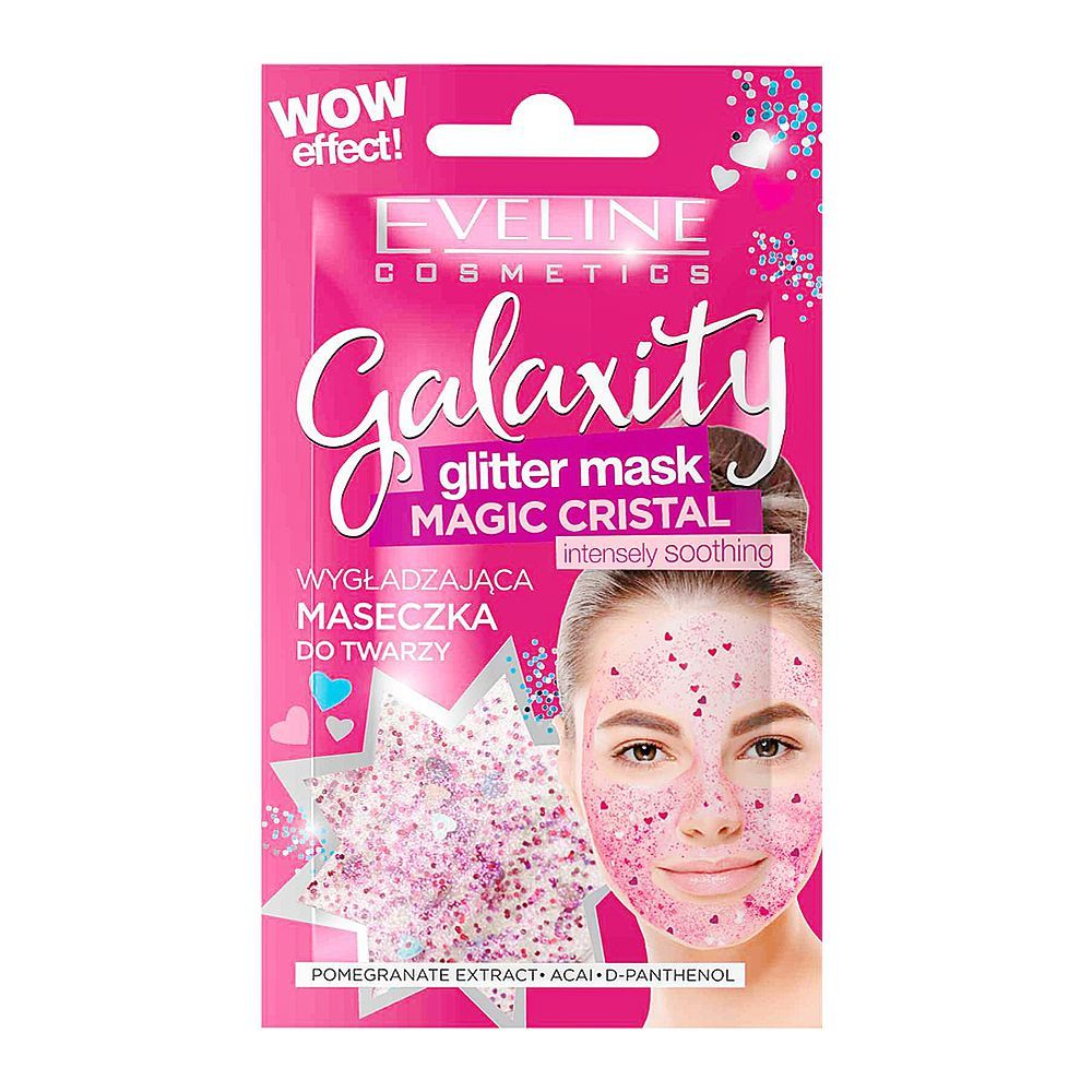 Eveline Galaxity Magical Cristal Intensely Smoothing Glitter Face Mask