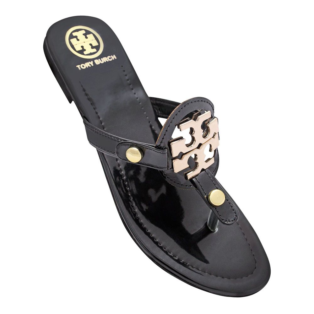 Order Tory Burch Style Women's Slippers, Black Online at Best Price in ...