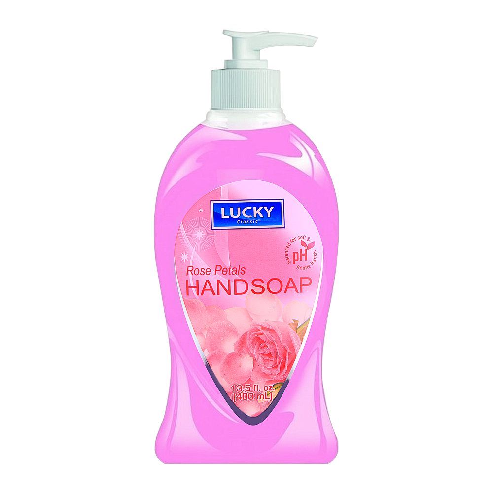 Lucky Hand Soap, Rose Petals, 400ml