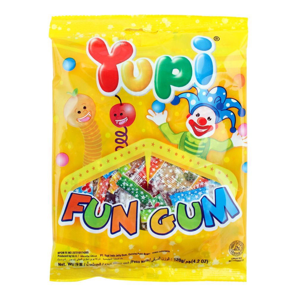 Yupi Fun Gum Gummy, 120g
