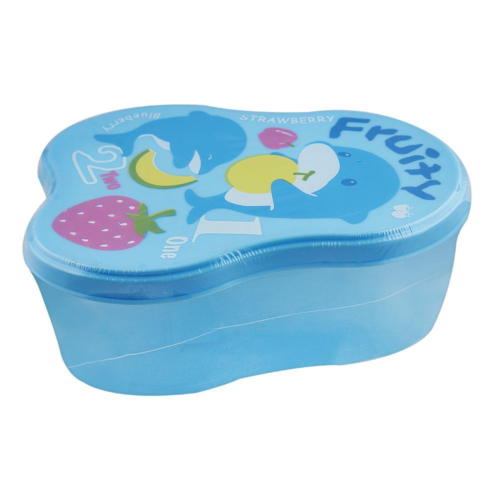 Lion Star Berry Lunch Box, Blue, 5x3x2 Inches, MC-8