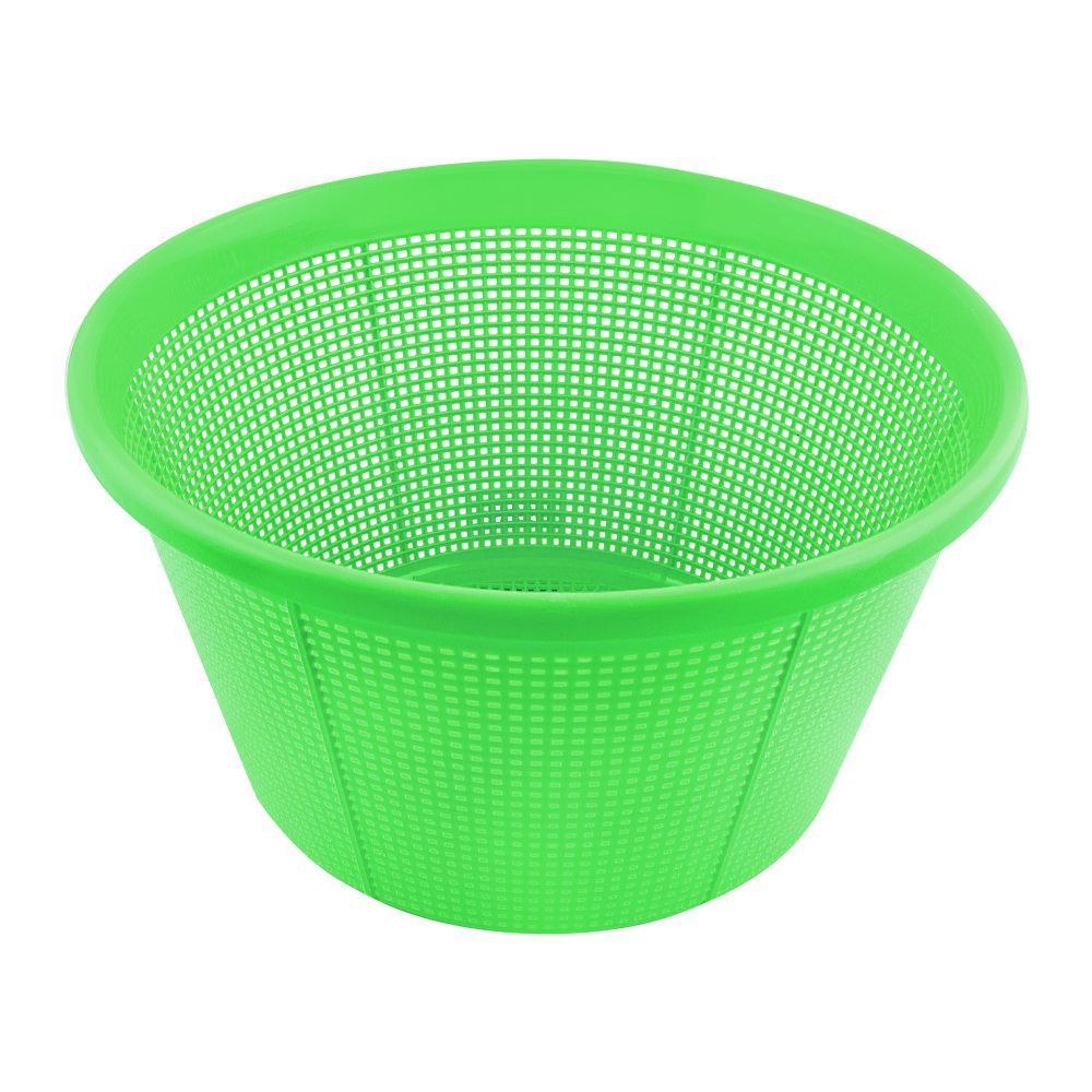 Lion Star Round Basket, 9.5x6 Inches, Green, BW-3