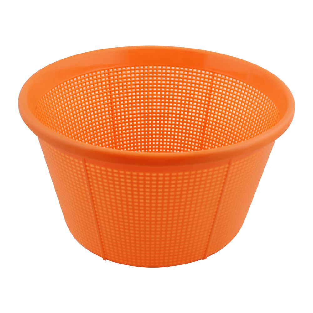 Lion Star Round Basket, Orange, 9.5 Inches Diameter, BW-3