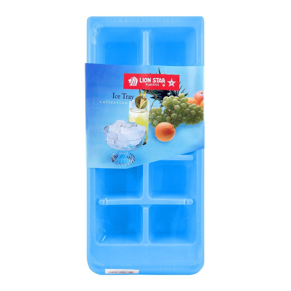 Lion Star Ice Cubes Tray, Blue, IT-7