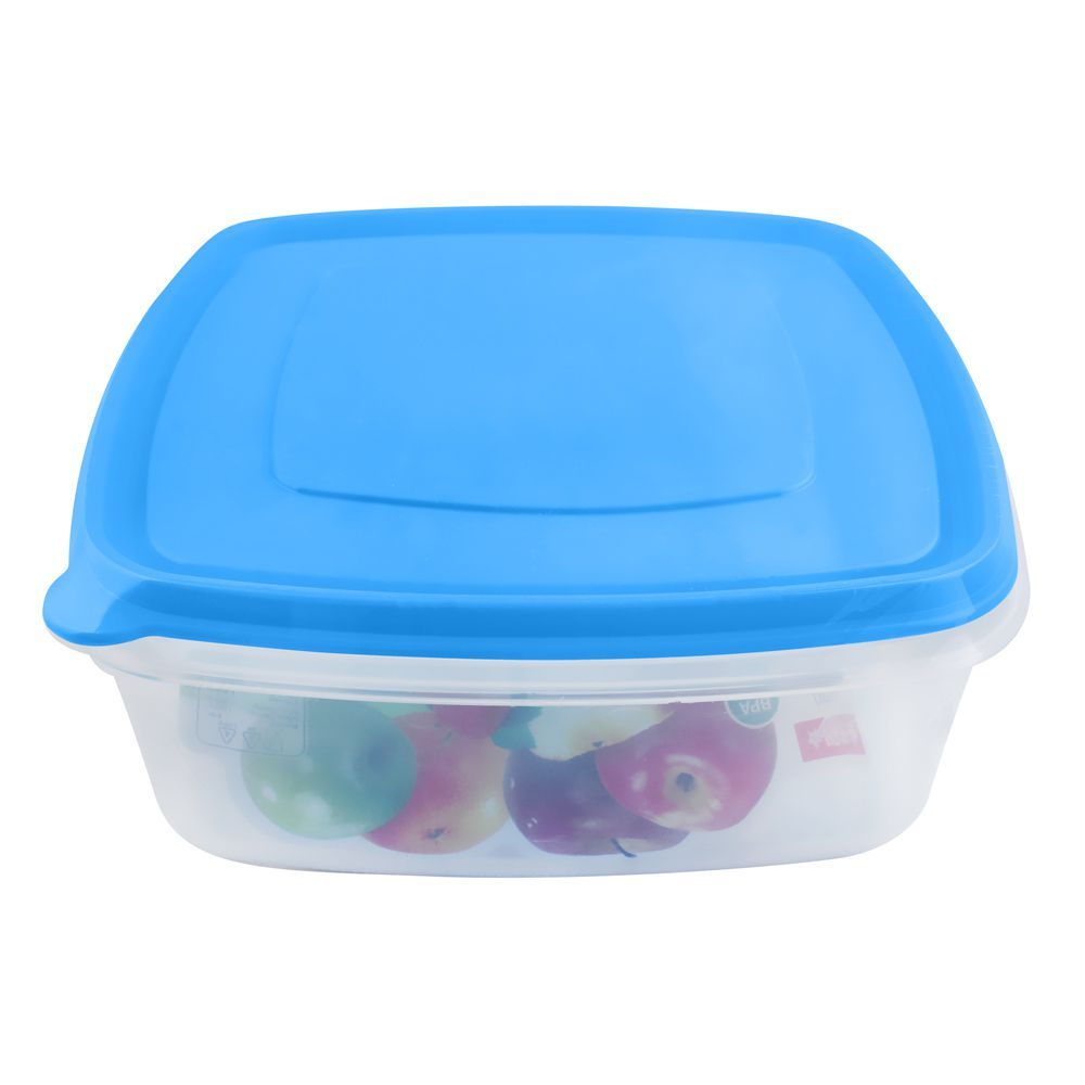 Lion Star Vitto Seal Ware Food Container, 3 Liters, 10x8x3.5 Inches, Blue, VT-3