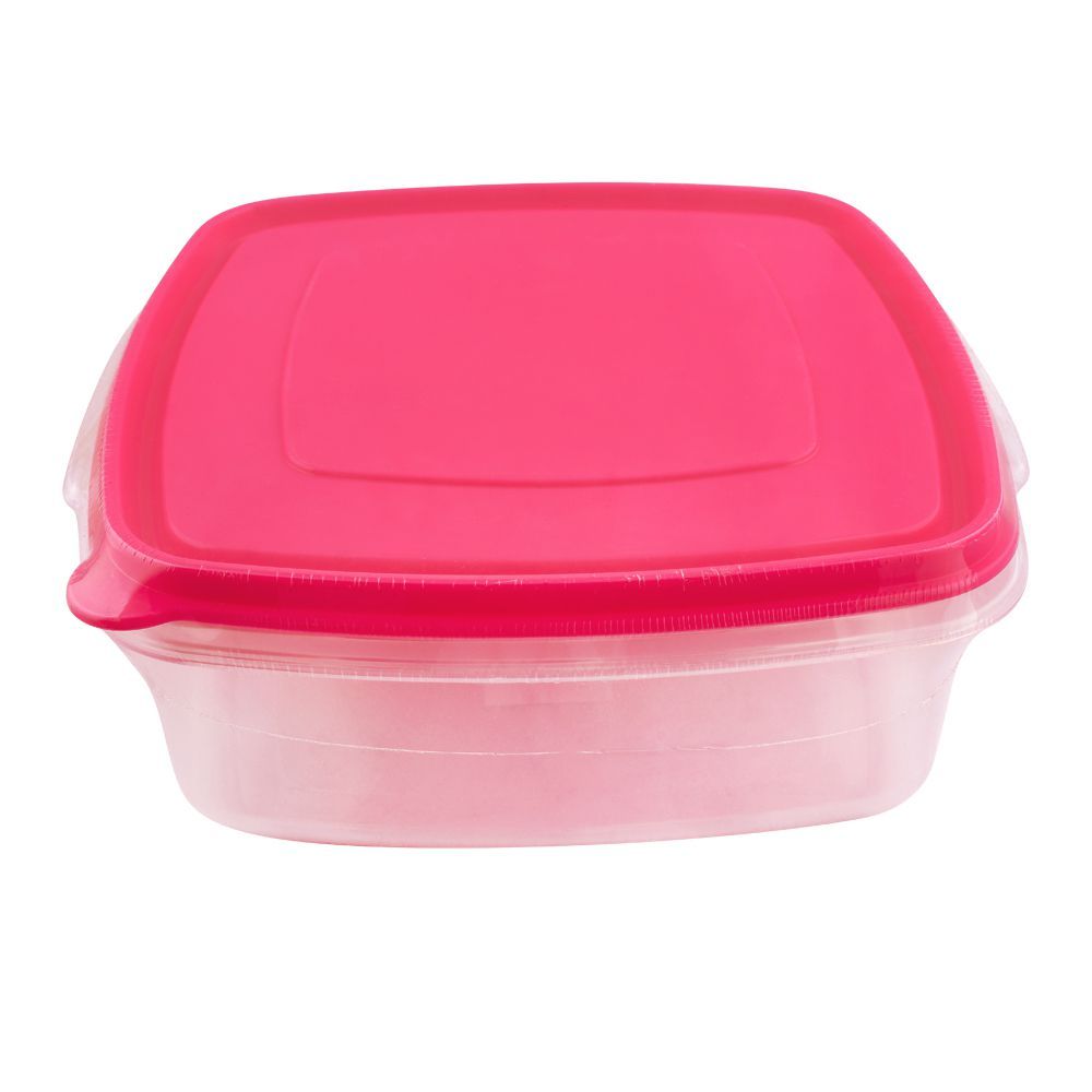 Lion Star Vitto Seal Ware Food Container, 3 Liters, 10x8x3 Inches, Pink VT-3