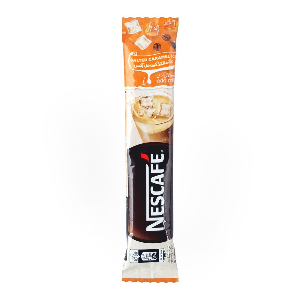 Nescafe 3-In-1 Salted Caramel Ice Coffee Sachet, 21g