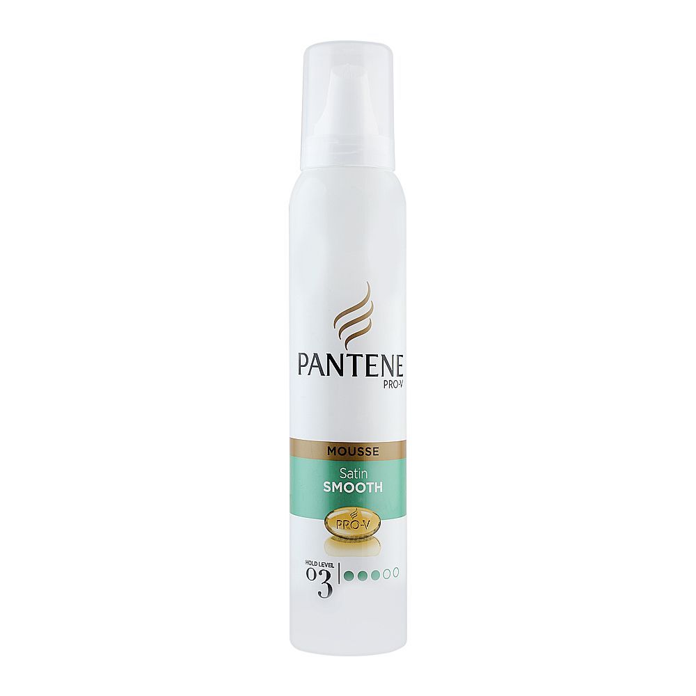 Pantene Pro-V Satin Smooth Hair Mousse, 03, 200ml