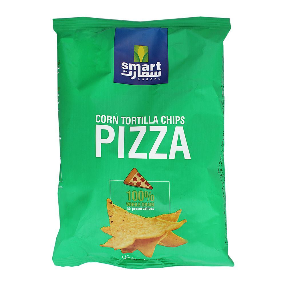 Smart Snacks Corn Tortilla Chips, Pizza, 80g