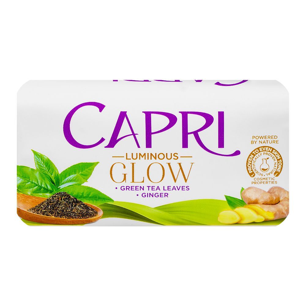 Capri Glow Green Tea Leaves Green Soap, 150g