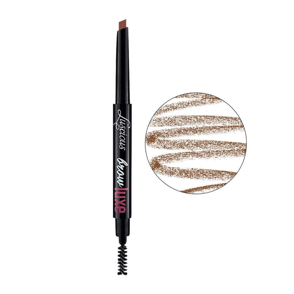 Luscious Cosmetics Brow Luxe Eyebrow Designer Pencil, 03