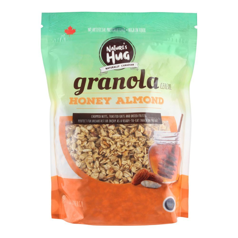 Nature's Hug Granola Cereal, Honey Almond, 330g