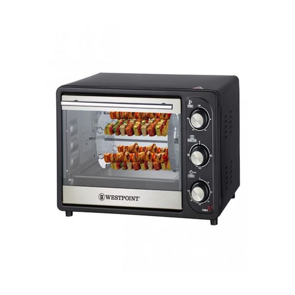 West Point Deluxe Rotisserie Oven With Kebab Grill, 24 Liters, 1380W, WF-2310RK
